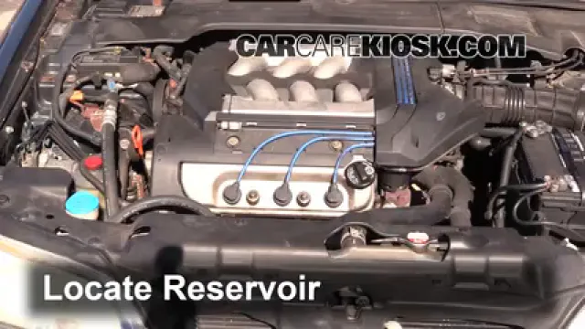 1999 Acura CL Premium 3.0L V6 Líquido limpiaparabrisas Agregar líquido